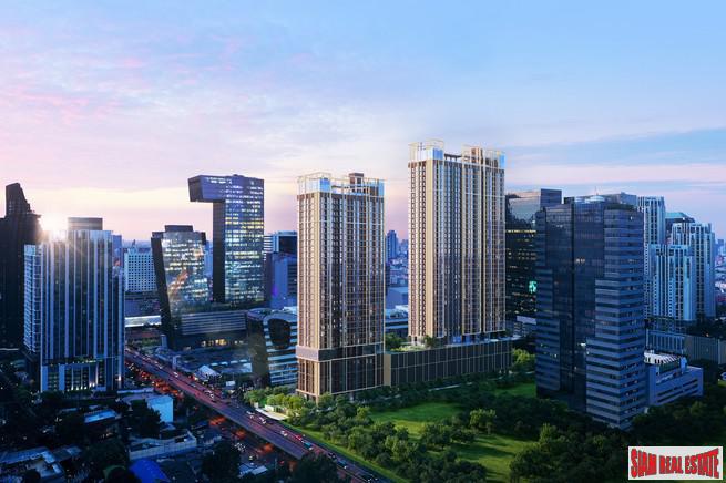 Outstanding New High-Rise Condo at Central Rama 9 by Leading Thai Developers next to MRT and Central Rama 9 -1 Bed Units-0