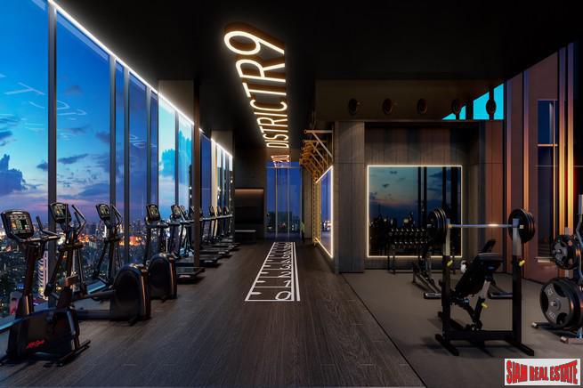 Outstanding New High-Rise Condo at Central Rama 9 by Leading Thai Developers next to MRT and Central Rama 9 -1 Bed Units-16
