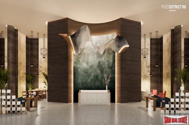 Outstanding New High-Rise Condo at Central Rama 9 by Leading Thai Developers next to MRT and Central Rama 9 -1 Bed Units-17