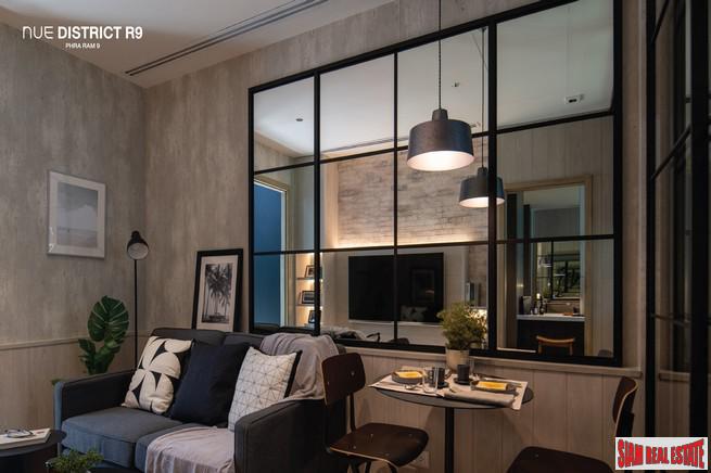 Outstanding New High-Rise Condo at Central Rama 9 by Leading Thai Developers next to MRT and Central Rama 9 -1 Bed Units-6