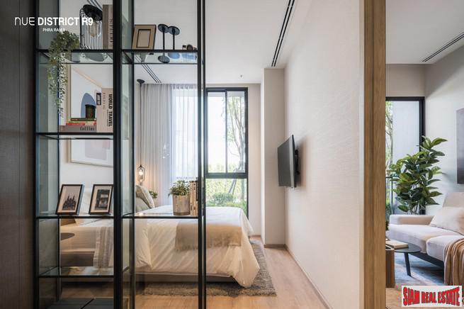 Outstanding New High-Rise Condo at Central Rama 9 by Leading Thai Developers next to MRT and Central Rama 9 - 2 Bed Units-2