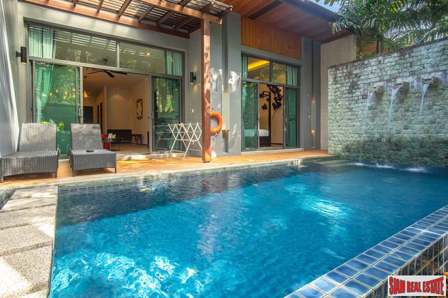 Saiyuan Estate | Tropical Two Bedroom Pool Villa with Private Terrace for Sale in Rawai-0