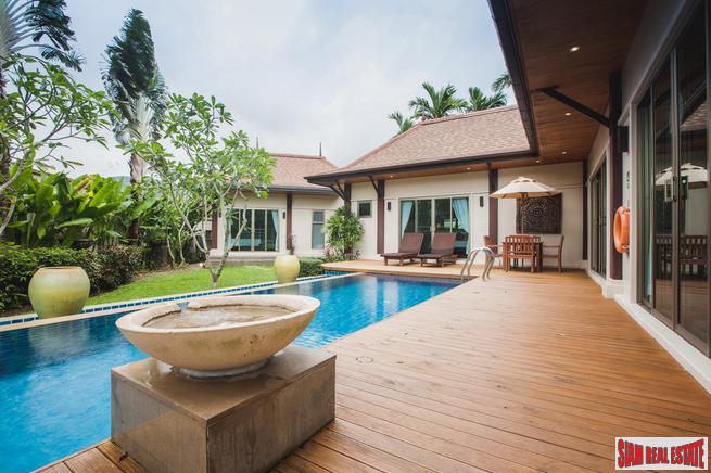 The Grand Two Villas | A Special Modern Asian-style Three Bedroom Pool Villa for Sale in Nai Harn-0