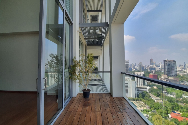 The Sukhothai Residences | 2 Bed City and Green View Condo at South Sathon Road on the 34th Floor-2