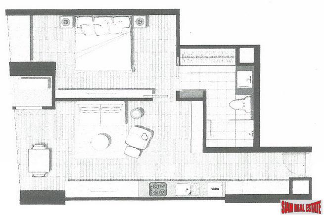 The Alcove Thonglor 10 | Affordable & Well Decorated One Bedroom Condo for Sale-11