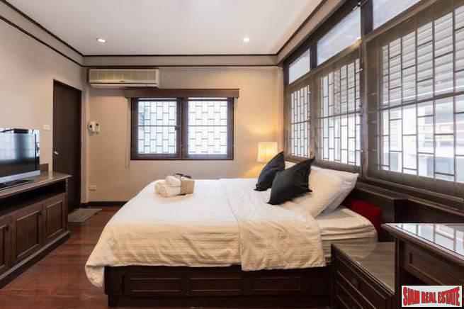 Two Storey Three Bedroom Single House for Rent on Sukhumvit 63-1