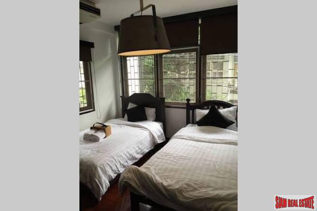 Two Storey Three Bedroom Single House for Rent on Sukhumvit 63-3