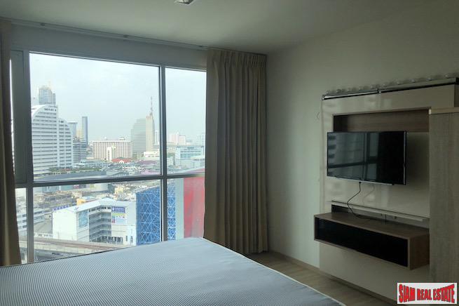 Rhythm Sathorn | Furnished Two Bedroom Condo with Beautiful City Views for Sale in Sathorn-16