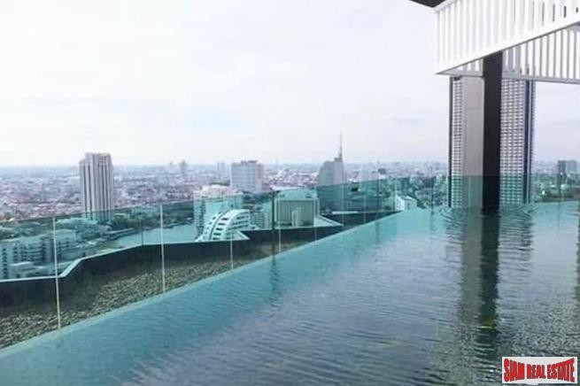 Rhythm Sathorn | Furnished Two Bedroom Condo with Beautiful City Views for Sale in Sathorn-6