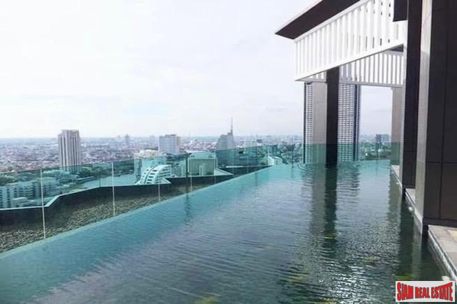Rhythm Sathorn | Large One Bedroom Condo with Great City Views for Rent in Sathorn-0