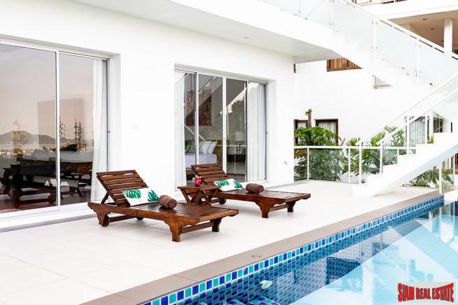 Mom Tri Villas Grand Cru | Exclusive Three Bedroom Kata Pool Villa with Panoramic Views of Chalong Bay for Rent-14