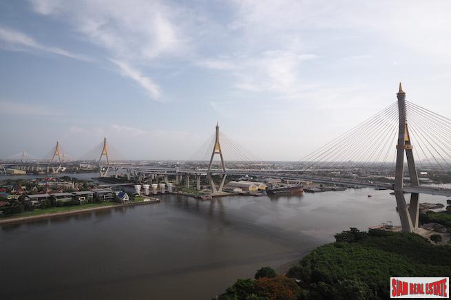 The Pano | Exceptional River Views from this Three Bedroom Corner Condo for Sale in Surasak-1