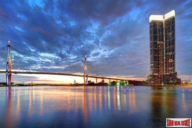 The Pano | Exceptional River Views from this Three Bedroom Corner Condo for Sale in Surasak-23