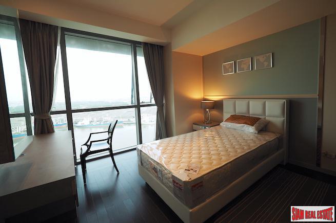The Pano | Exceptional River Views from this Three Bedroom Corner Condo for Rent in Surasak-9