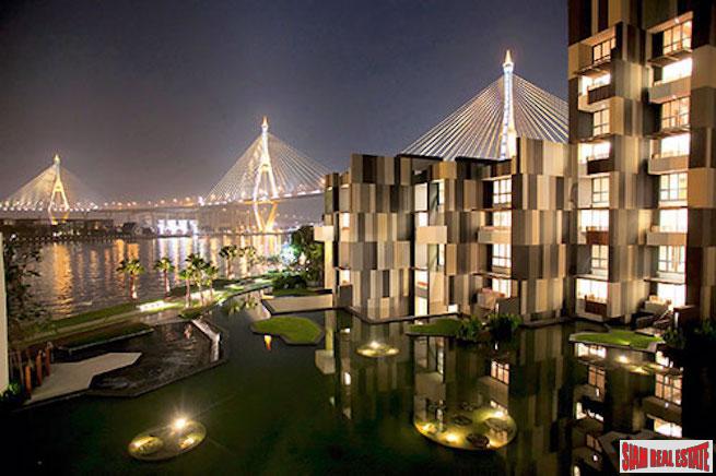 The Pano | Exceptional River Views from this Three Bedroom Corner Condo for Rent in Surasak-11
