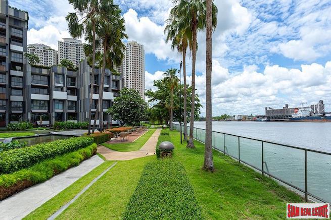 The Pano | Exceptional River Views from this Three Bedroom Corner Condo for Rent in Surasak-17