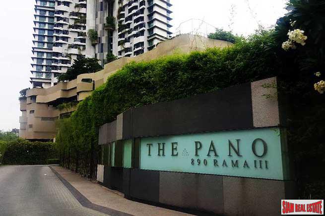 The Pano | Exceptional River Views from this Three Bedroom Corner Condo for Rent in Surasak-21