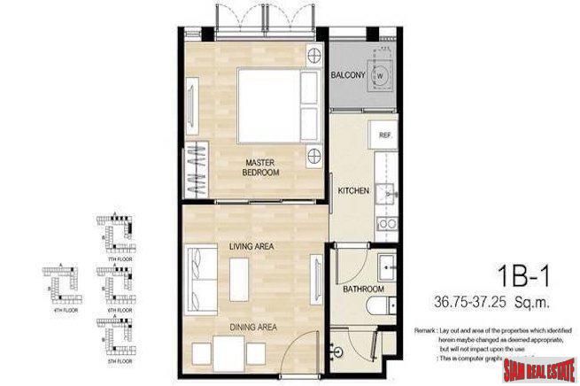 Hasu Haus Condominium | Sunny One Bedroom Condo for Sale in Unique Low Rise Complex - On Nut-19