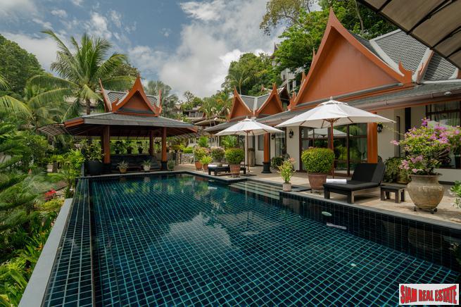 Ayara | Luxury Four Bedroom Sea View Modern Thai Style Pool Villa for Sale in Surin