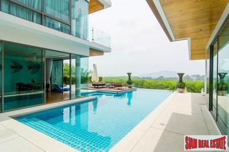 Modern 5 Bedroom Pool House with Great Sea-Views For Sale at Rawai, Phuket-0