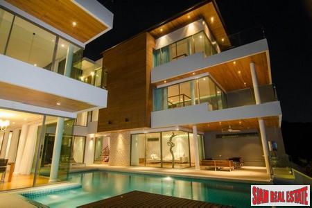 Modern 5 Bedroom Pool House with Great Sea-Views For Sale at Rawai, Phuket-12