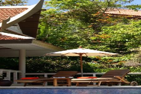 Katamanda | Modern Pool Villa with Three Bedrooms with Sea-Views for Long Term Rental at Kata-3