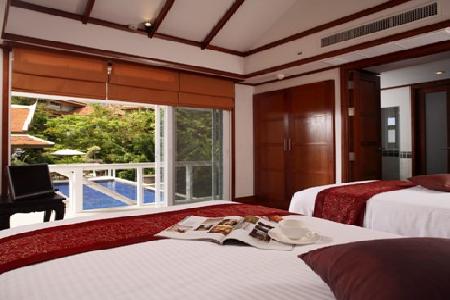 Katamanda | Modern Pool Villa with Three Bedrooms with Sea-Views for Long Term Rental at Kata-6