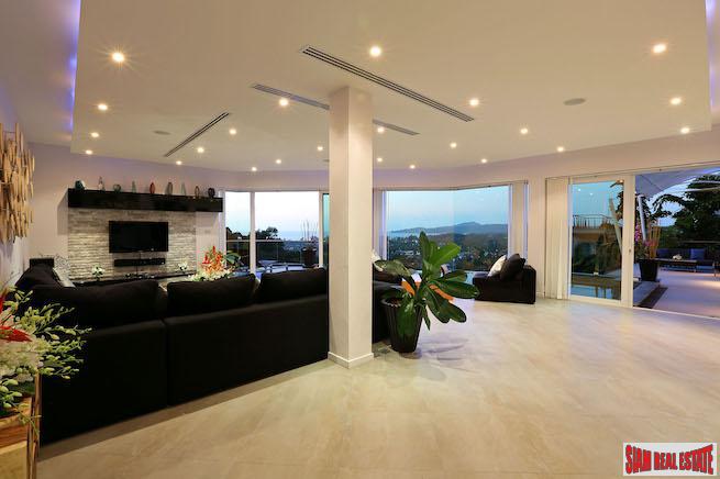Villa Namaste | Contemporary Six Bedroom Villa with Sea View for Sale in Bang Tao-21