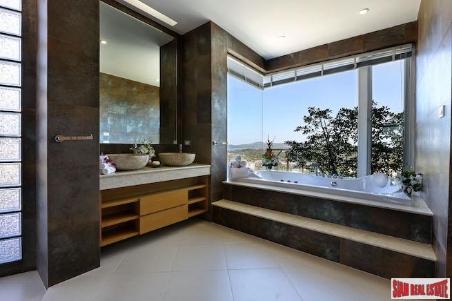 Villa Namaste | Contemporary Six Bedroom Villa with Sea View for Sale in Bang Tao-22