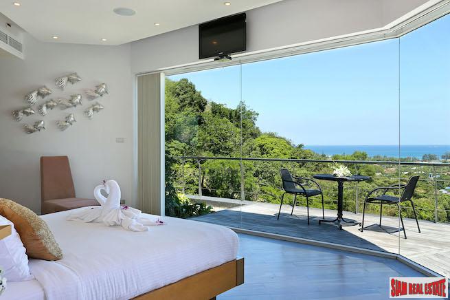 Villa Namaste | Contemporary Six Bedroom Villa with Sea View for Sale in Bang Tao-5