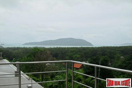 Cool, Modern Six Bedroom Home with Pool and Sea Views in Rawai-3