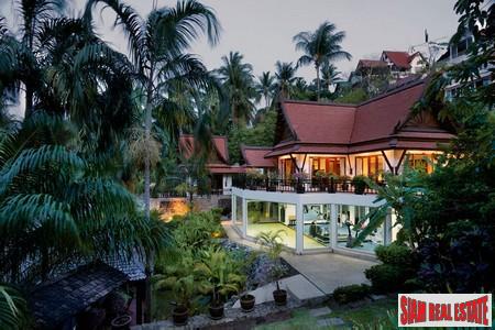 Villa Baan Sabai | Ultra-Luxury Sea View Five Bedroom Thai Pool Villa in Patong