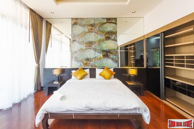 Three- to Four-Bedroom Townhome with Sea View Rooftop Pool in Rawai-12