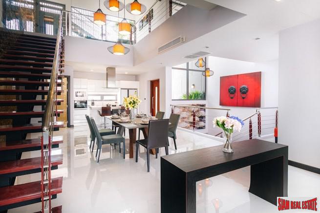 Three- to Four-Bedroom Townhome with Sea View Rooftop Pool in Rawai-7