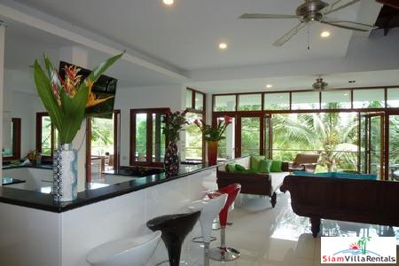 Beautiful Modern Teak House for Rent in the Nai Harn Hills-8
